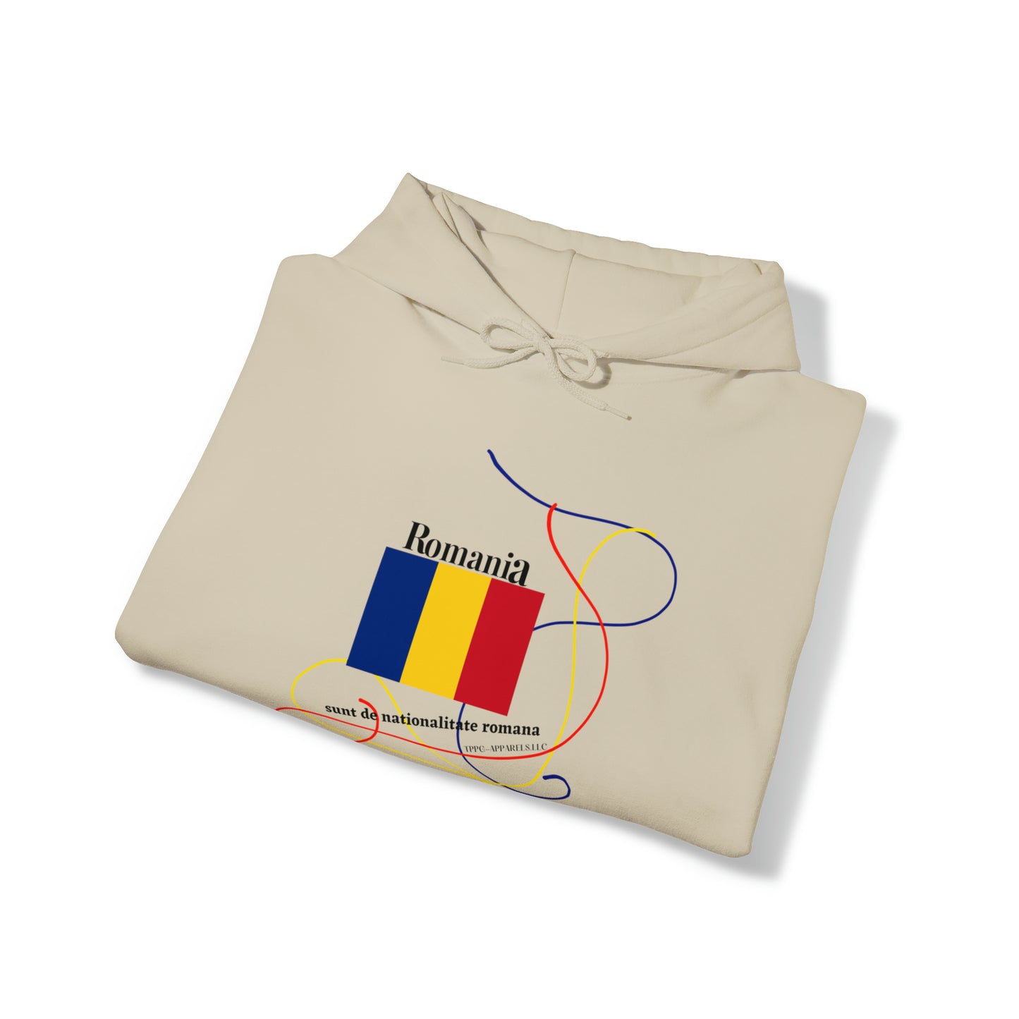 "Romania" Stylish Unisex Heavy Blend™ Hooded Sweatshirt - 6 sizes & colors to choose from