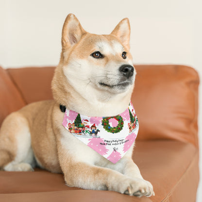 "TPPG Holiday Pet Collection"- Pet Bandana Collar