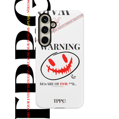 "WARNING-Evil"-Apple iPhones * Google Pixel * Samsung Galaxy Cases