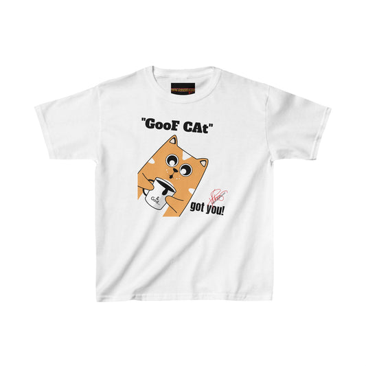 Kids Heavy Cotton™ "GooF CAt" T-Shirt/Tee