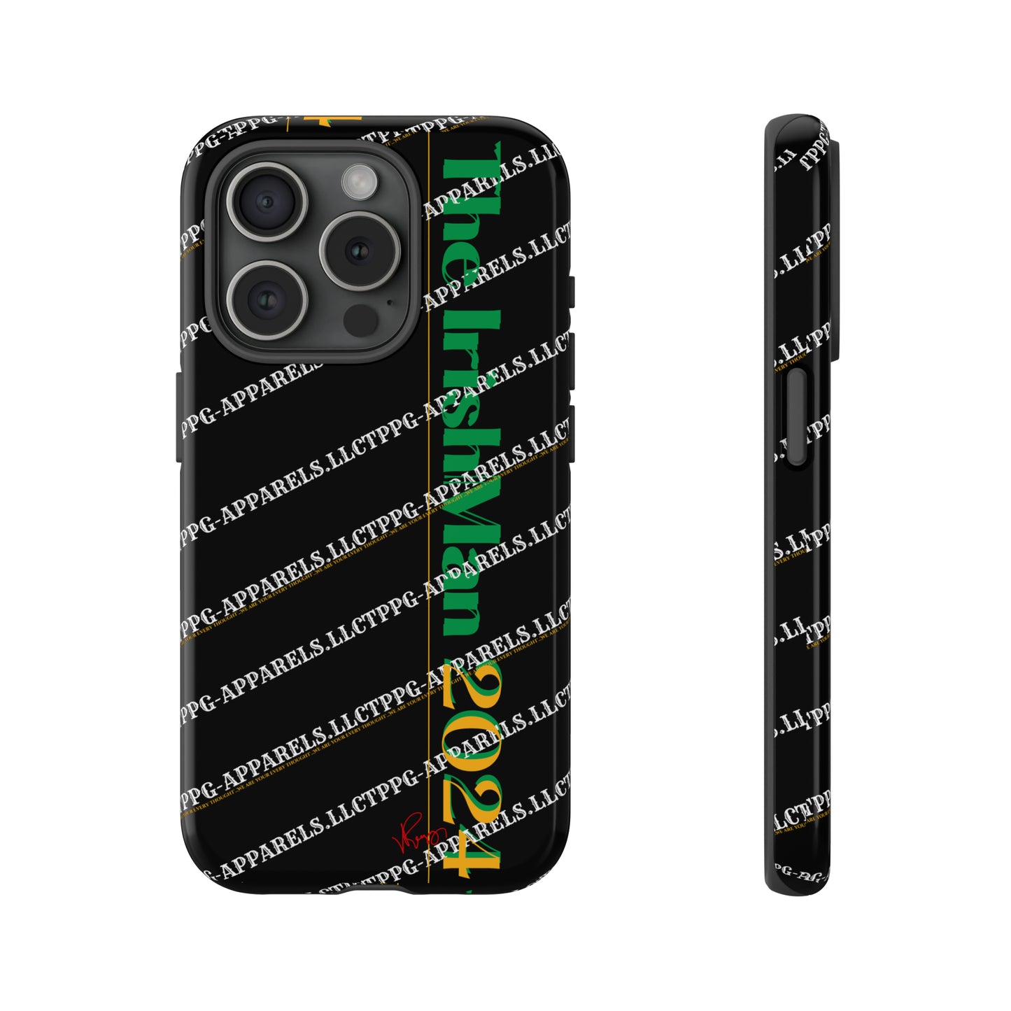 Apple iPhone/Samsung Galaxy & Google Pixel Tough "Irishman 2024" Phone Cases