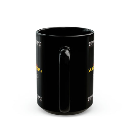 Black "Crime Scene/Policía" Mug (11oz & 15oz)