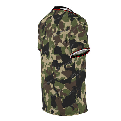 "TPPG-Apparels" Presents a Sleek Casual Green Camo  'Tagless' Premium Style Casual Unisex T-Shirt