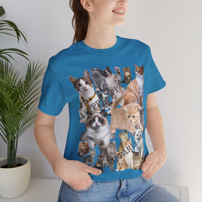 Unisex "Cats" Jersey T-Shirt