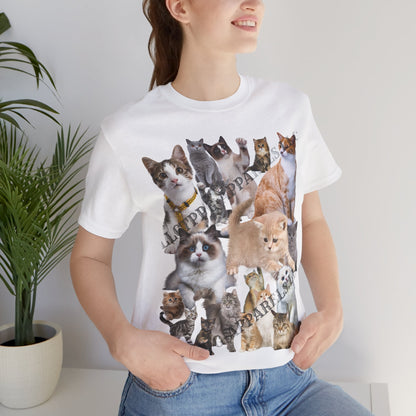 Unisex "Cats" Jersey T-Shirt