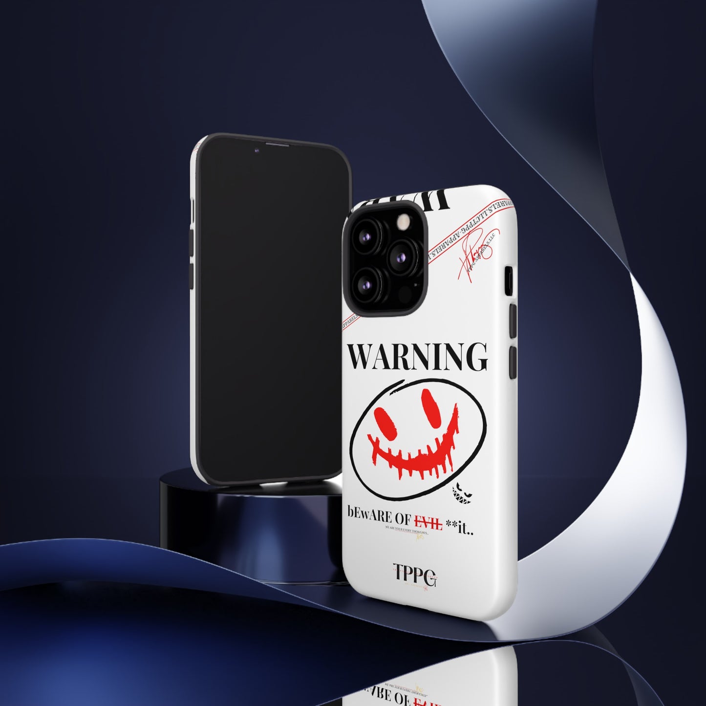 "WARNING-Evil"-Apple iPhones * Google Pixel * Samsung Galaxy Cases