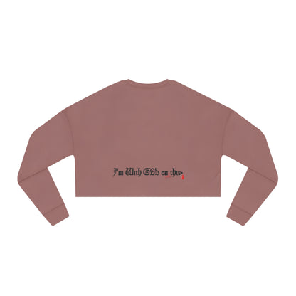 Women's Cropped "Sorry NOT Sorry" Sweatshirt