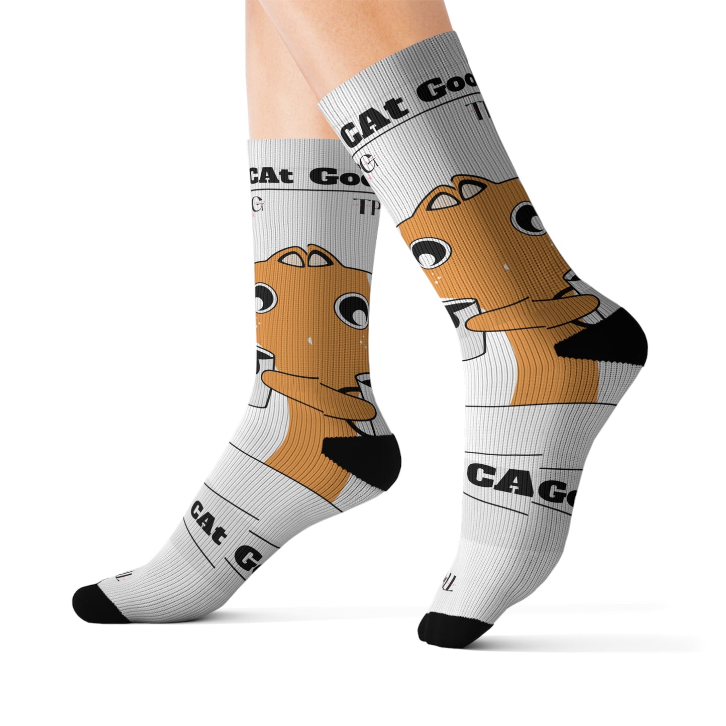 "GooF CAt" Socks