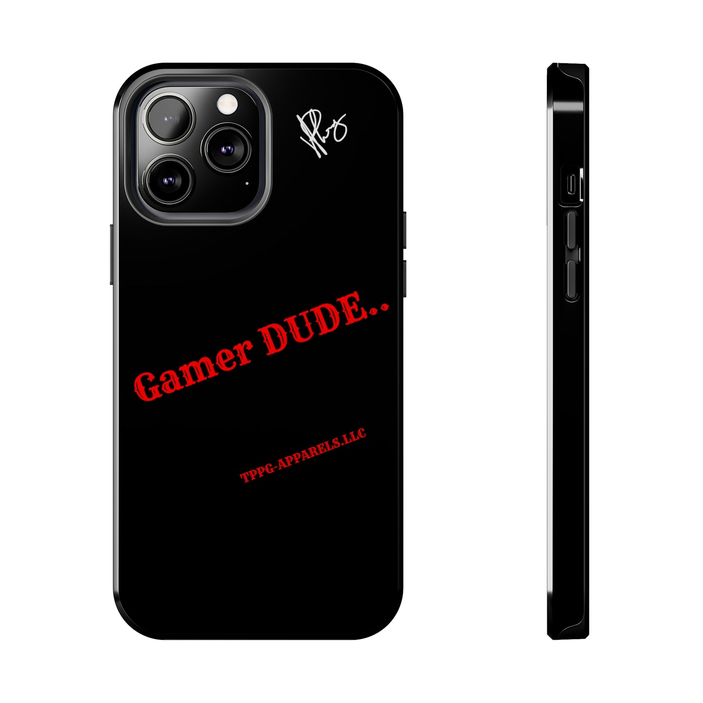 Our Plain Jane Black Verision from the 'TPPG Collection' Line carries several sizes of the "iPhone Series" Tough Phone Cases