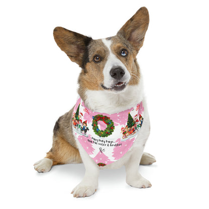 "TPPG Holiday Pet Collection"- Pet Bandana Collar