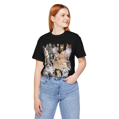 Unisex "Cats" Jersey T-Shirt