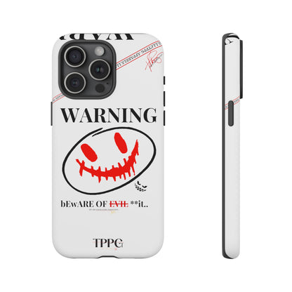 "WARNING-Evil"-Apple iPhones * Google Pixel * Samsung Galaxy Cases