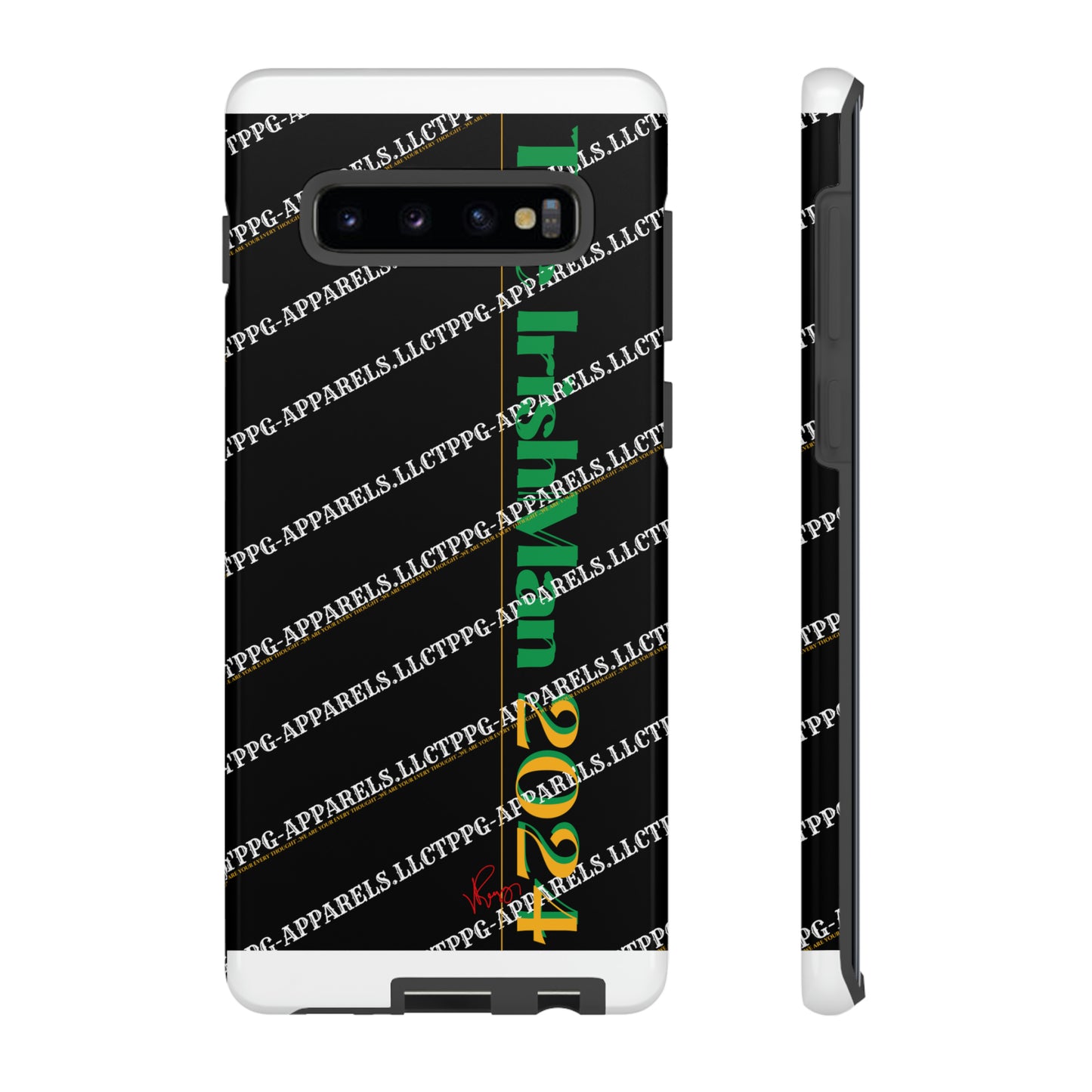 Apple iPhone/Samsung Galaxy & Google Pixel Tough "Irishman 2024" Phone Cases