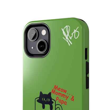 Ok Guys here's another one of our Cutest Coffee Pet Designs (in a Light Green Base Color) Verision from the 'TPPG Collection' Line carries Several sizes of the "iPhone Series" Tough Phone Cases