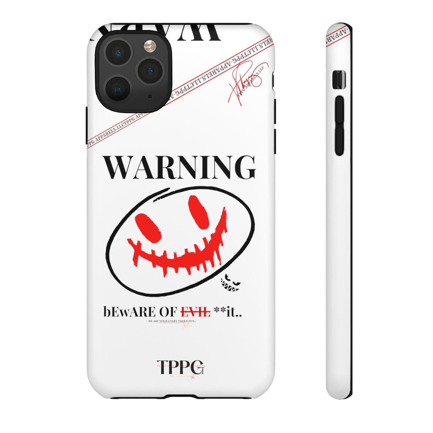 "WARNING-Evil"-Apple iPhones * Google Pixel * Samsung Galaxy Cases