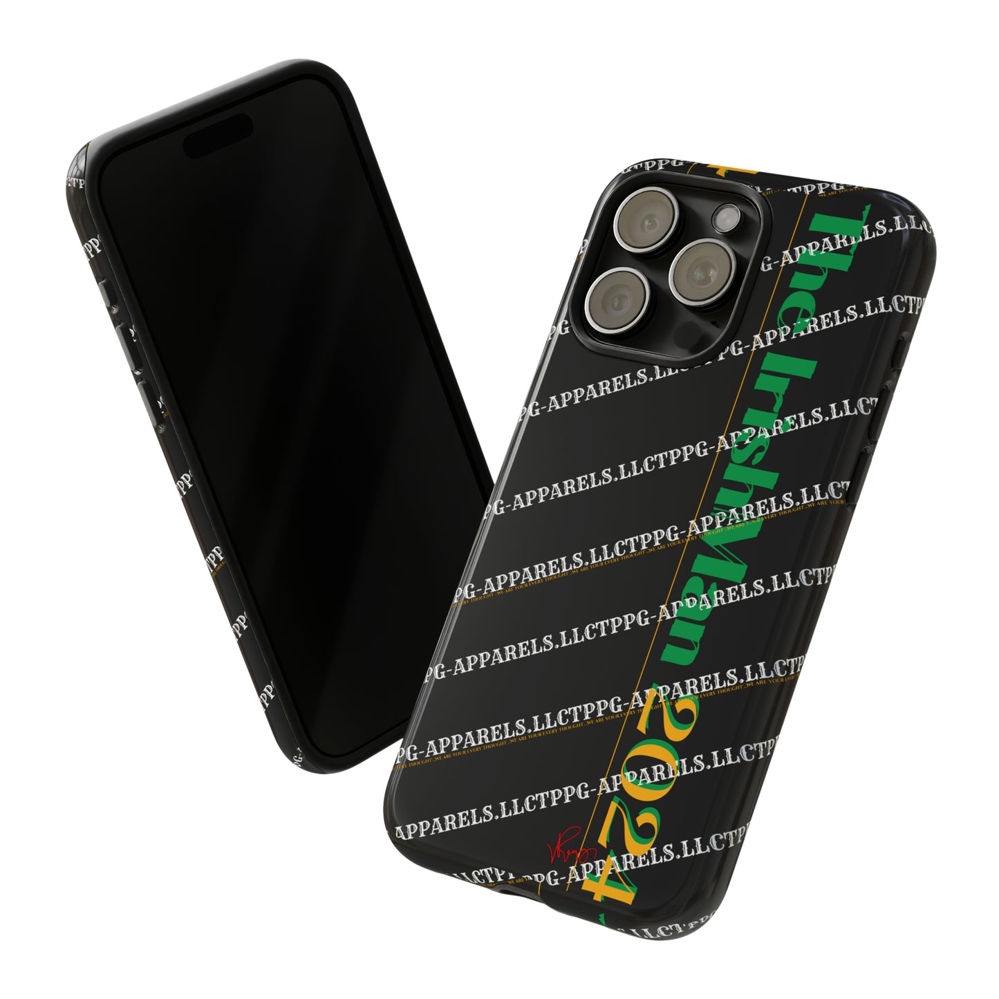 Apple iPhone/Samsung Galaxy & Google Pixel Tough "Irishman 2024" Phone Cases