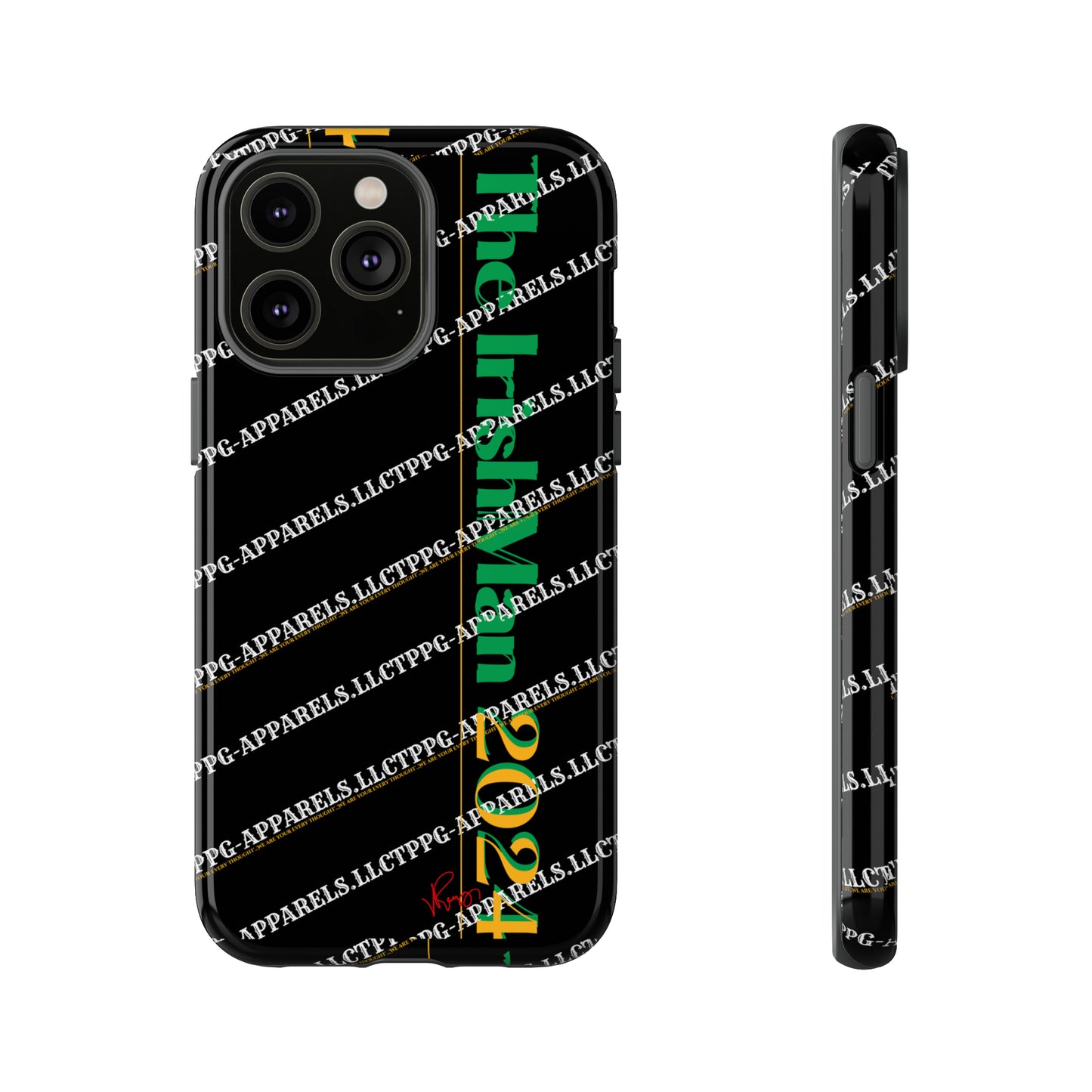 Apple iPhone/Samsung Galaxy & Google Pixel Tough "Irishman 2024" Phone Cases