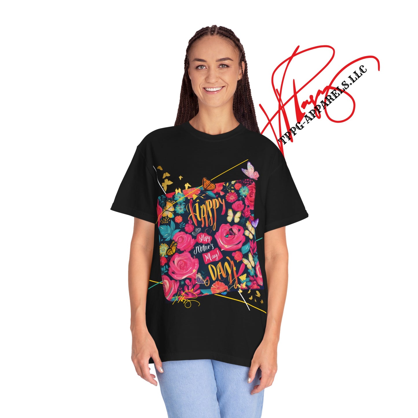 'Happy Mother's Day-Butterfly' Unisex T-shirt/Tee