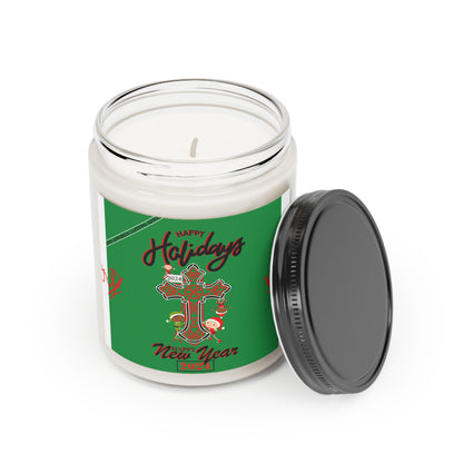 Holiday 9oz (Cinnamon or Vanilla) Scented Candle from él "TPPG-Apparels Holiday 2024 Collection"