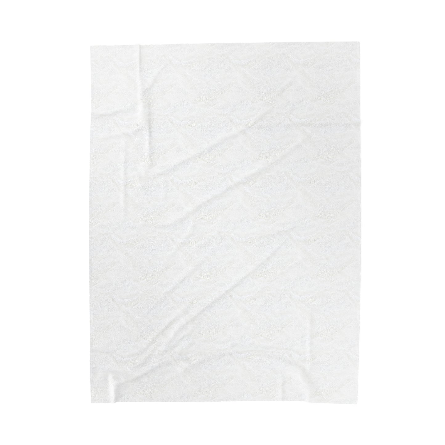 Velveteen Plush (Faith/Jesus) Style Blanket-White