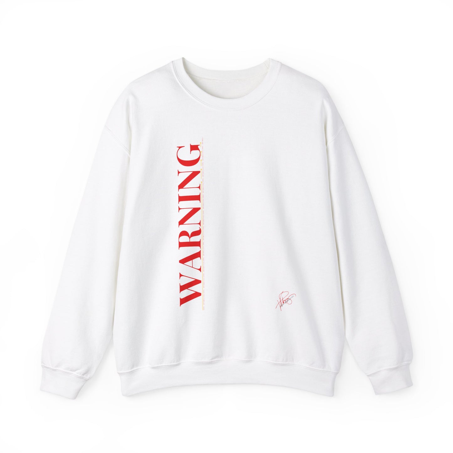 Crewneck Heavy Blend™('WARNING') Unisex Sweatshirt