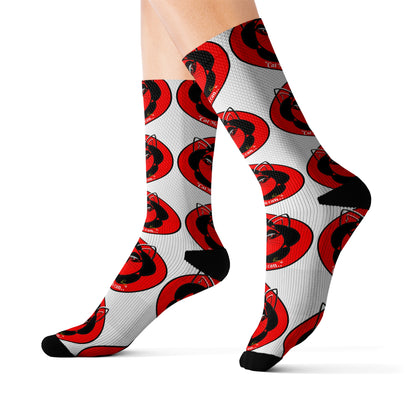 'Cat Me If tú Can' Designer Socks (3 sizes)