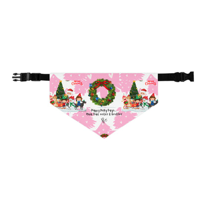 "TPPG Holiday Pet Collection"- Pet Bandana Collar