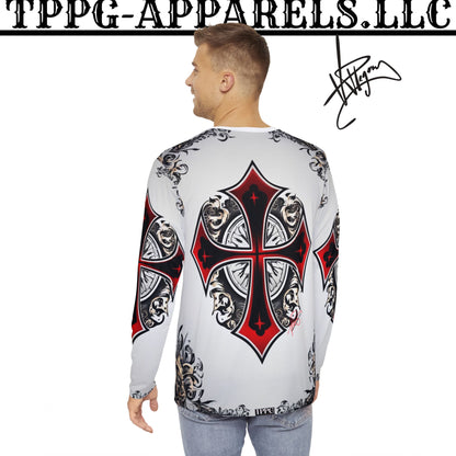 Men Crewneck (Cross) Long Sleeve Shirt