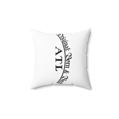 "Original-Atlanta Born & Bred" Square Pillow