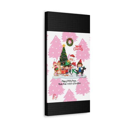 Holidays Time-"TPPG Brand Christmas Collection" - Canvas Gallery Wraps "- in Bold  familiar colors