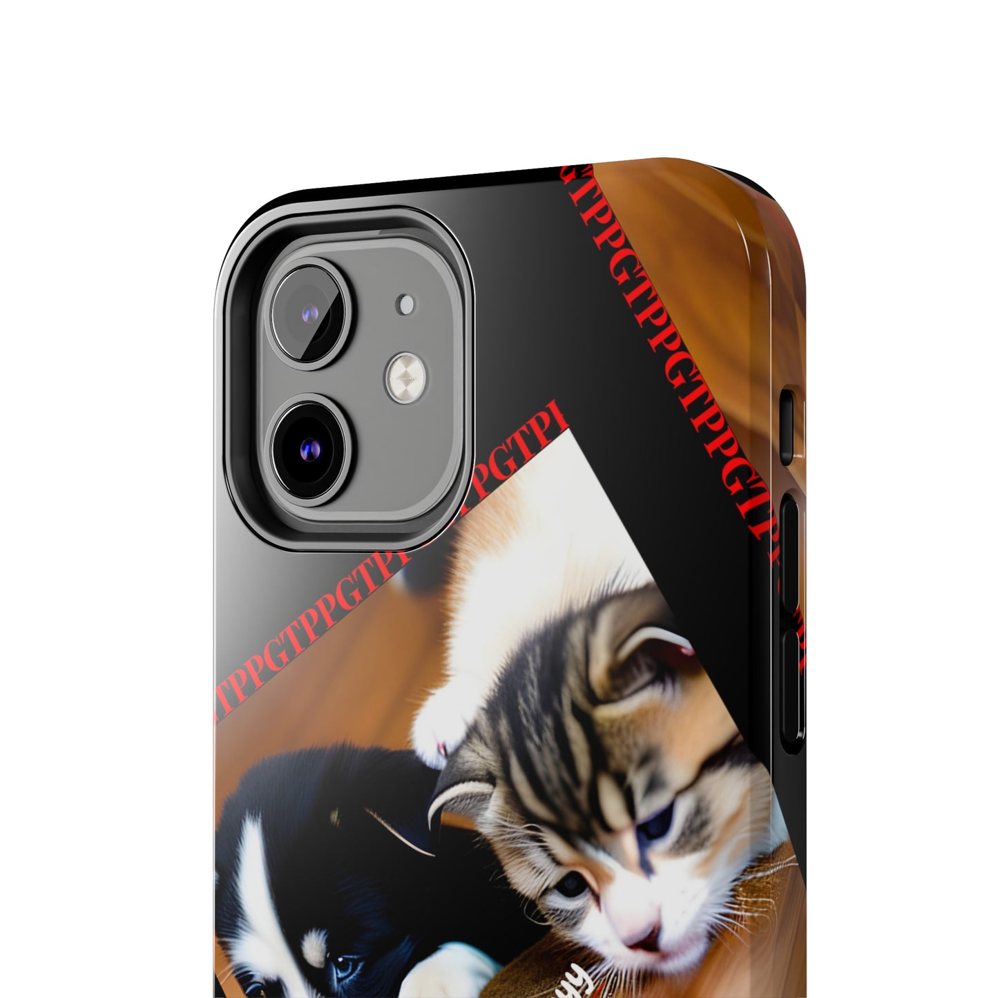 Our Cutest Pet Design ("We're Sorryyyy") Verision from the 'TPPG Collection' Line carries several sizes of the "iPhone Series" Tough Phone Cases