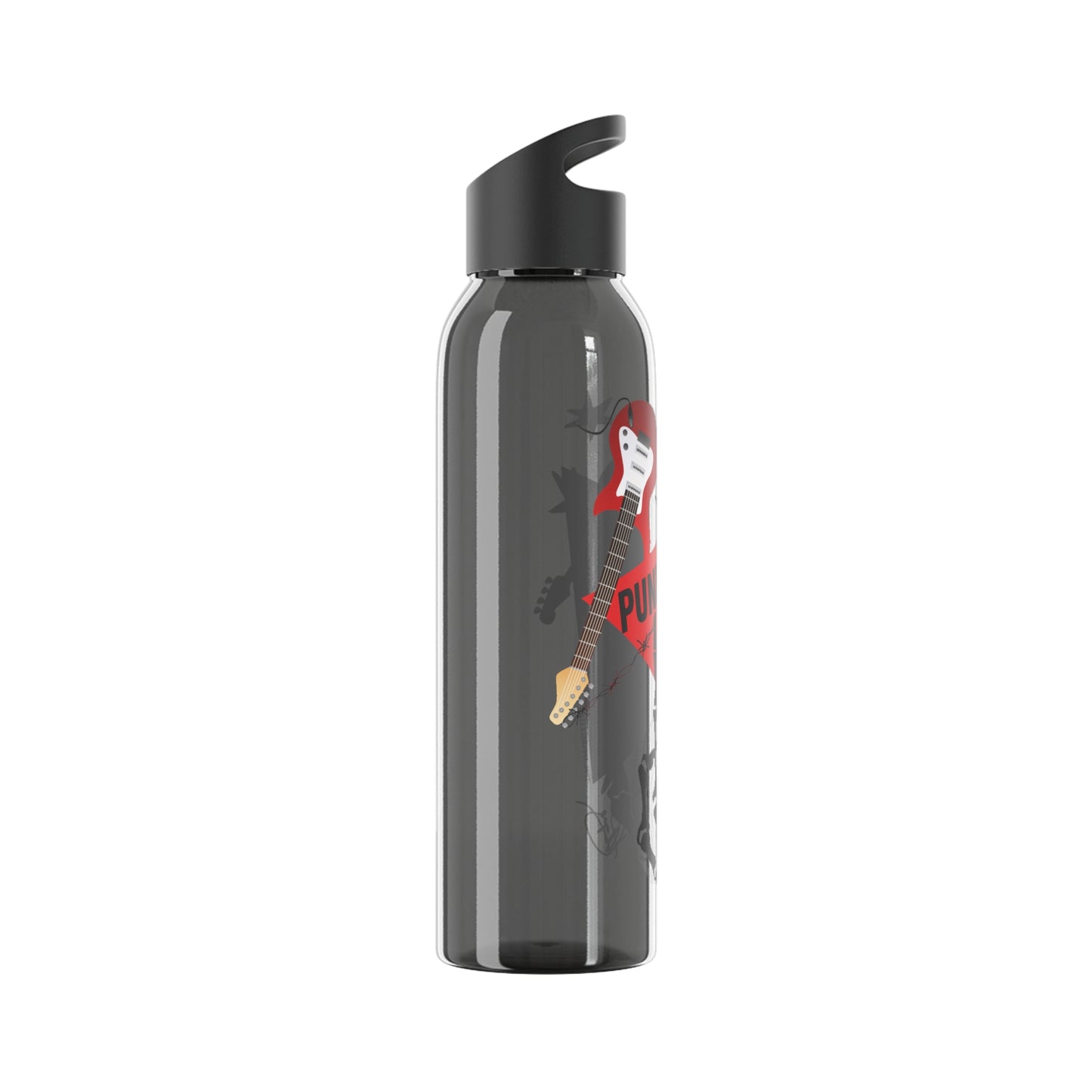 21.9oz "Rock On" Sky Water Bottle by the 'TPPG-Apparels' Collection