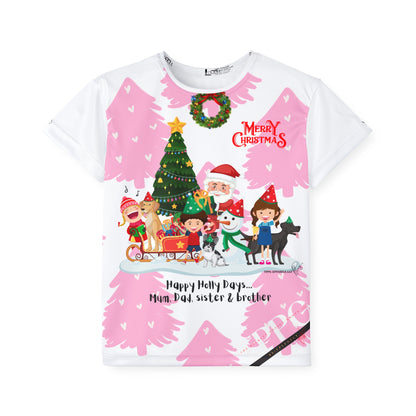 Kids 'Holiday/Christmas' Sports Jersey/Tee - By:"TPPG-Apparel" Juniors Collections