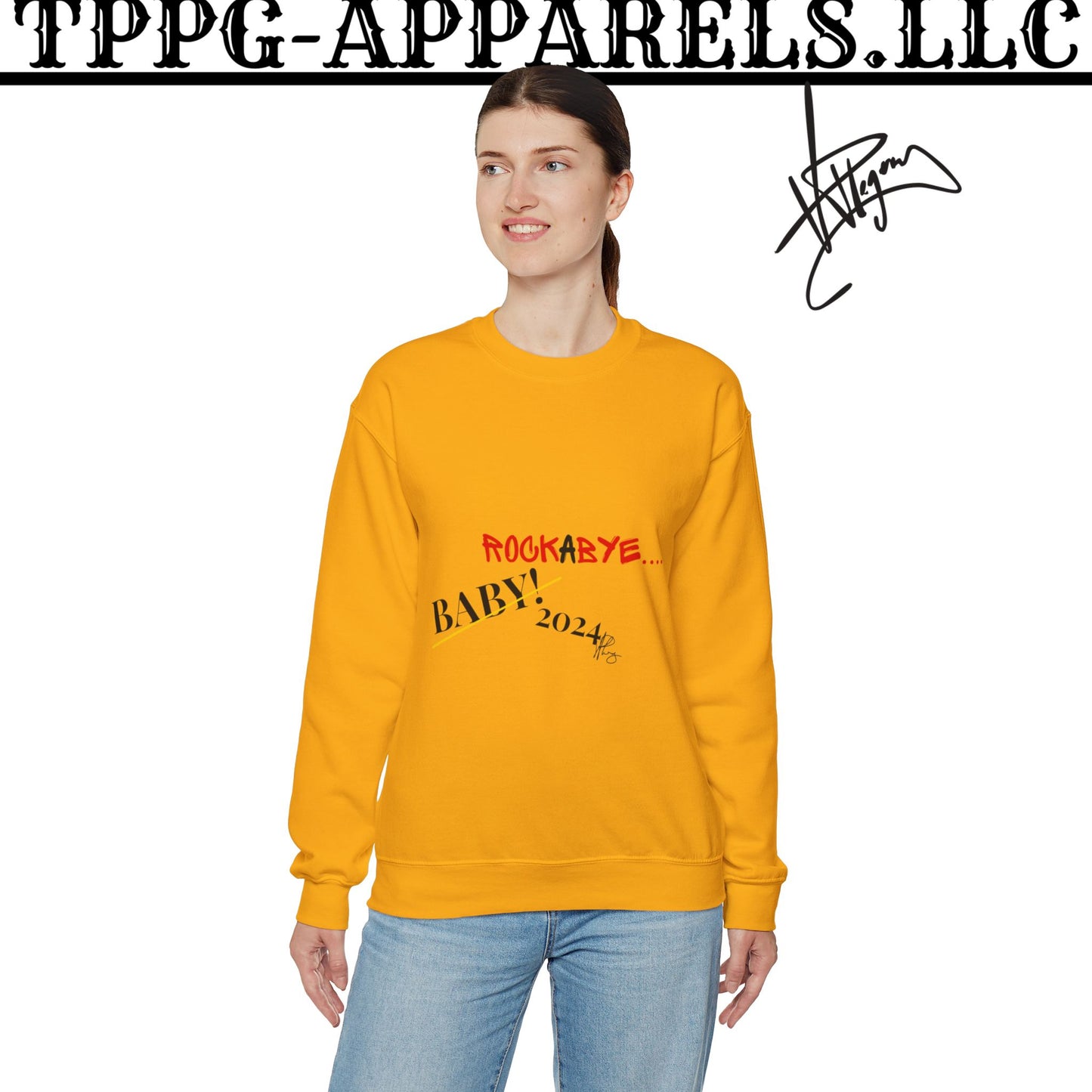 Heavy Crewneck™ "Rock-A-Bye" Sweatshirt