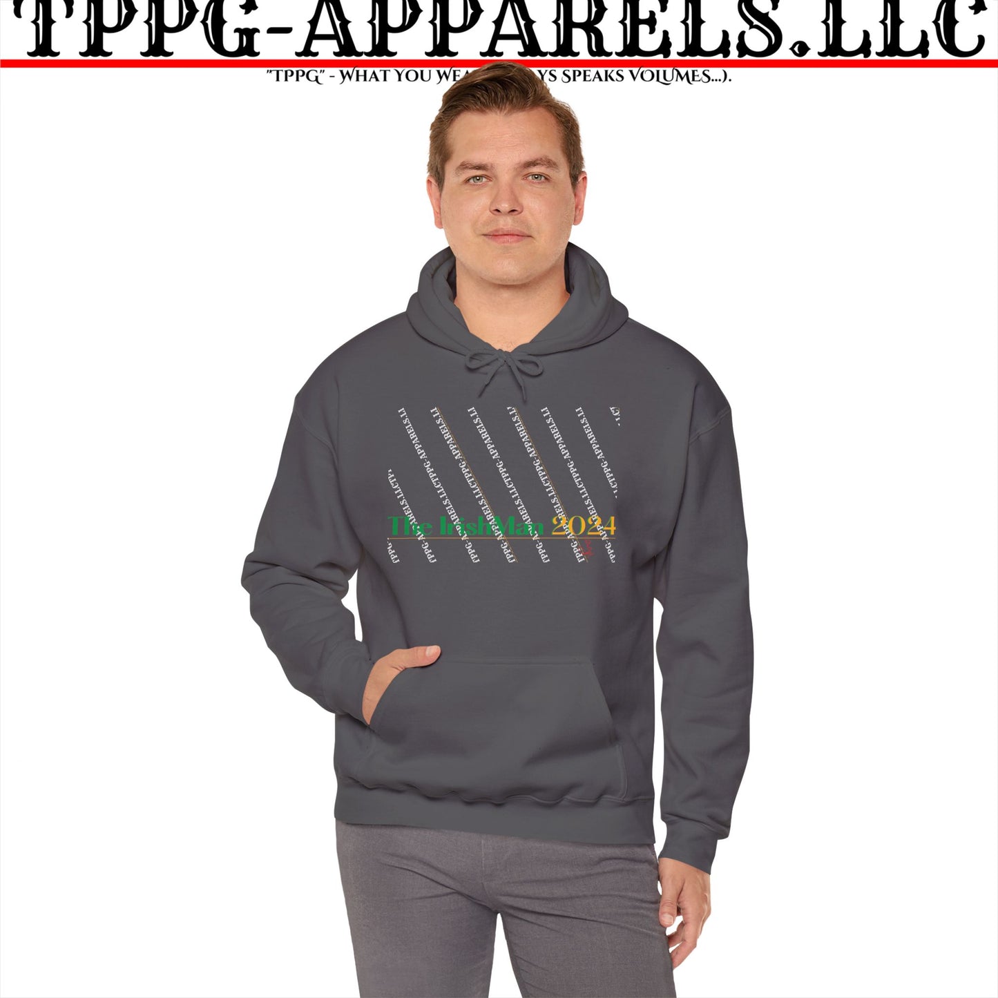 Heavy Sweatshirt Unisex Blend™ Hoodie - "The Irishman 2024"