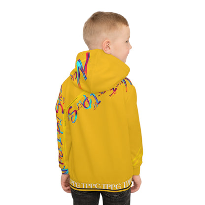 Kids/Children's (Golden Yellow) "TPPG Pet" Hoodie/Sweatshirt in 6 sizes