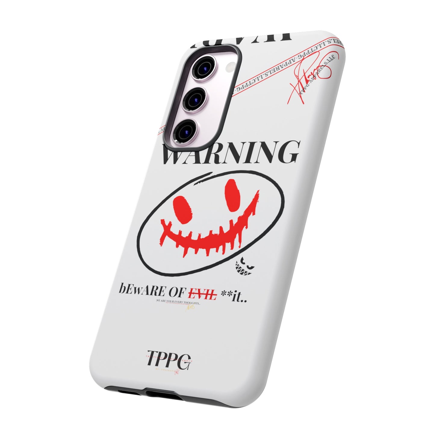 "WARNING-Evil"-Apple iPhones * Google Pixel * Samsung Galaxy Cases