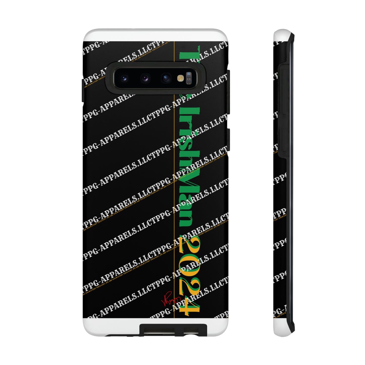 Apple iPhone/Samsung Galaxy & Google Pixel Tough "Irishman 2024" Phone Cases