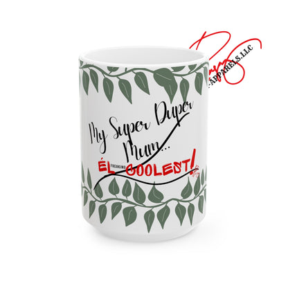 Custom "Mom" Ceramic Mug * (11oz, 15oz)