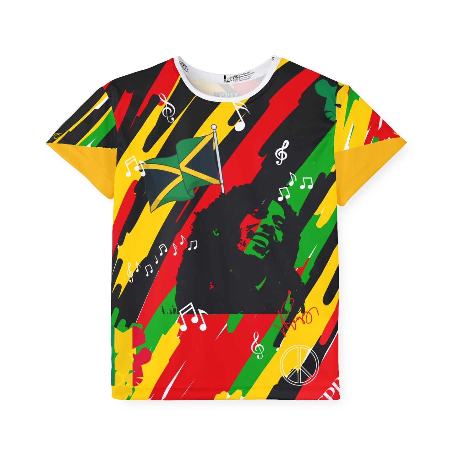 Kids Sport "Bob Marley" Design Jersey/Tee-By:"TPPG-Apparel" Juniors Collections