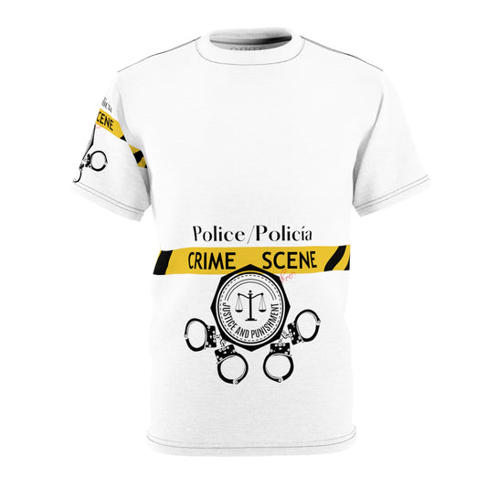 'Polica/Police Crime Scene' Unisex T-Shirt