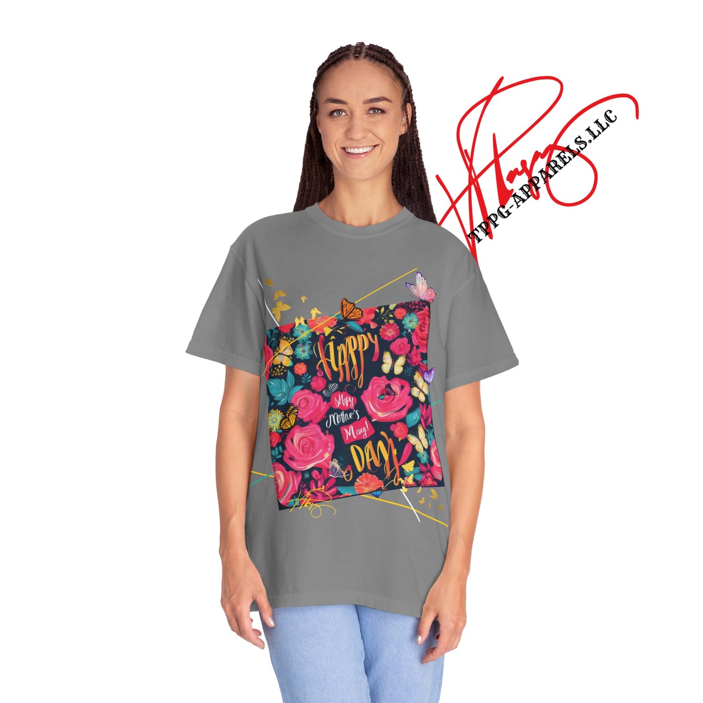 'Happy Mother's Day-Butterfly' Unisex T-shirt/Tee