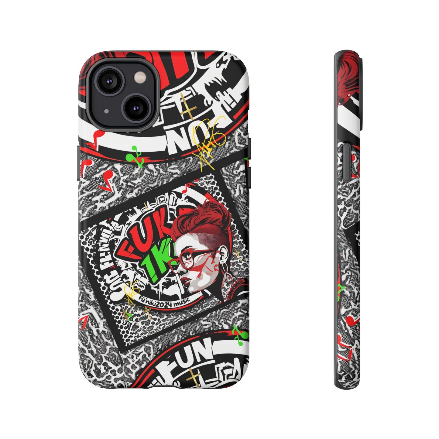 "Fun'iki2024" Music Logo iPhone/Google Pixel/Samsung Phone Cases