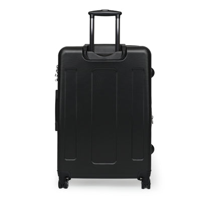 'Stay Humble' Black 360° Swivel Suitcases