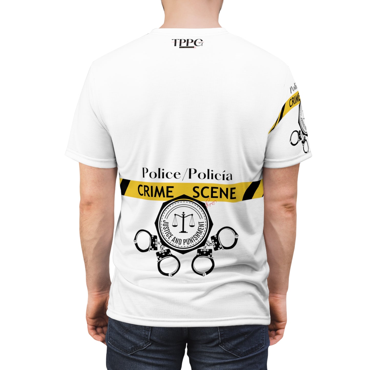 'Polica/Police Crime Scene' Unisex T-Shirt