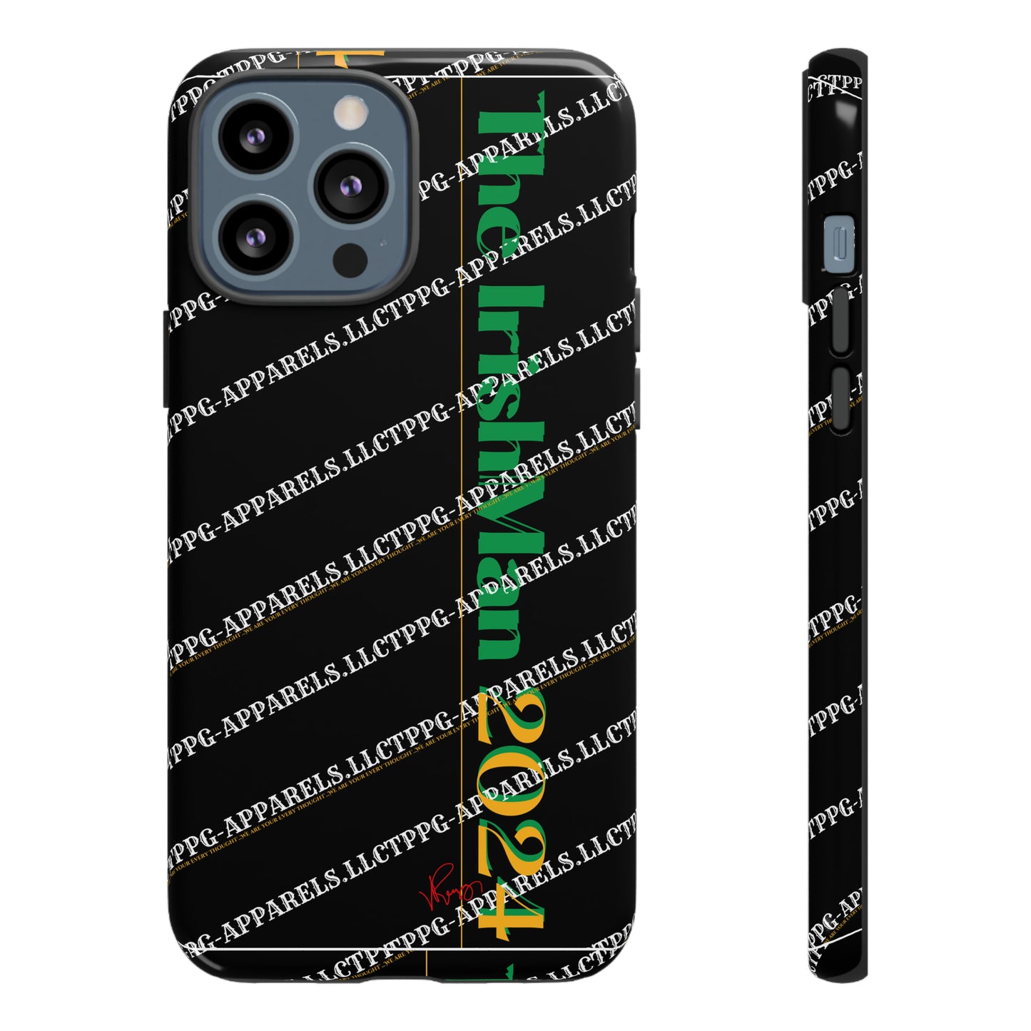 Apple iPhone/Samsung Galaxy & Google Pixel Tough "Irishman 2024" Phone Cases