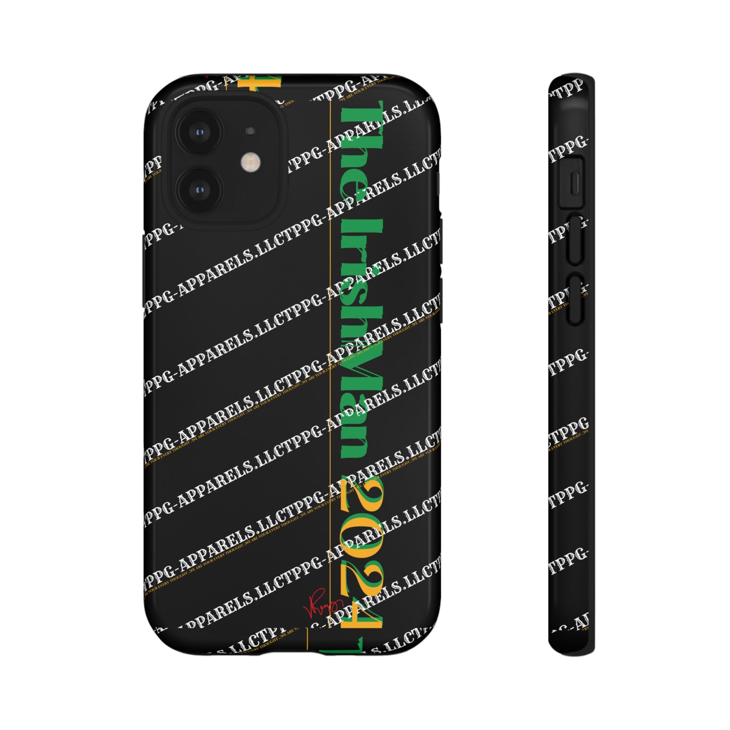 Apple iPhone/Samsung Galaxy & Google Pixel Tough "Irishman 2024" Phone Cases