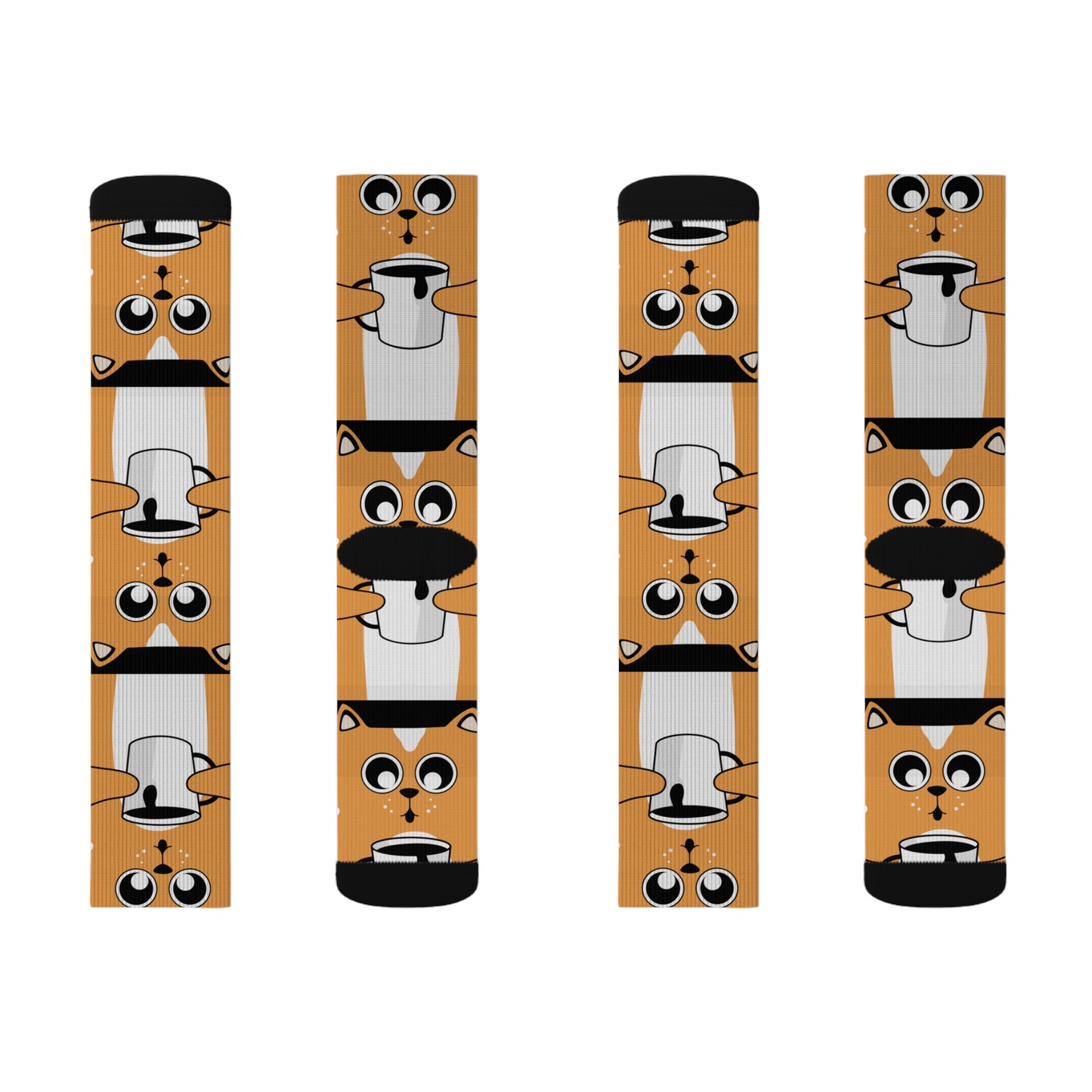 Custom 'Goof Cat' Socks