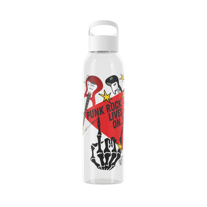 21.9oz "Rock On" Sky Water Bottle by the 'TPPG-Apparels' Collection