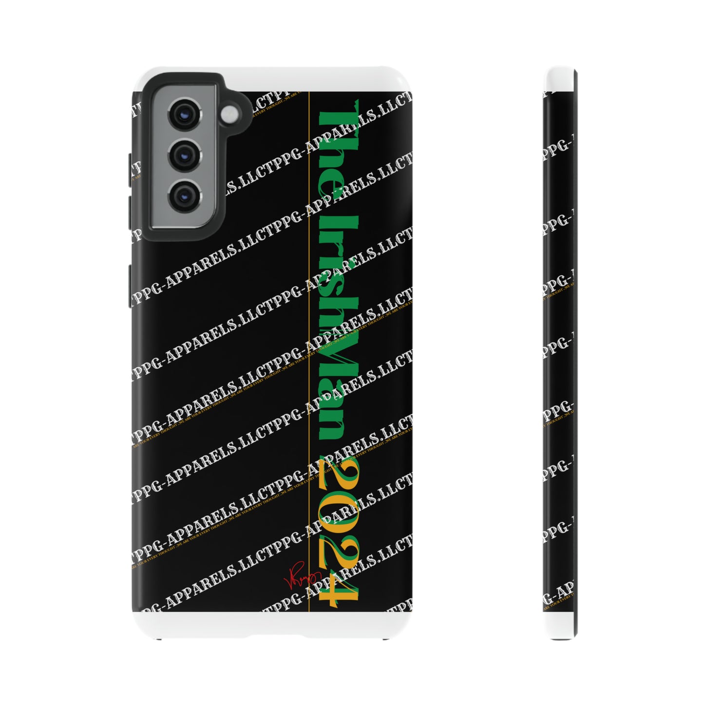 Apple iPhone/Samsung Galaxy & Google Pixel Tough "Irishman 2024" Phone Cases